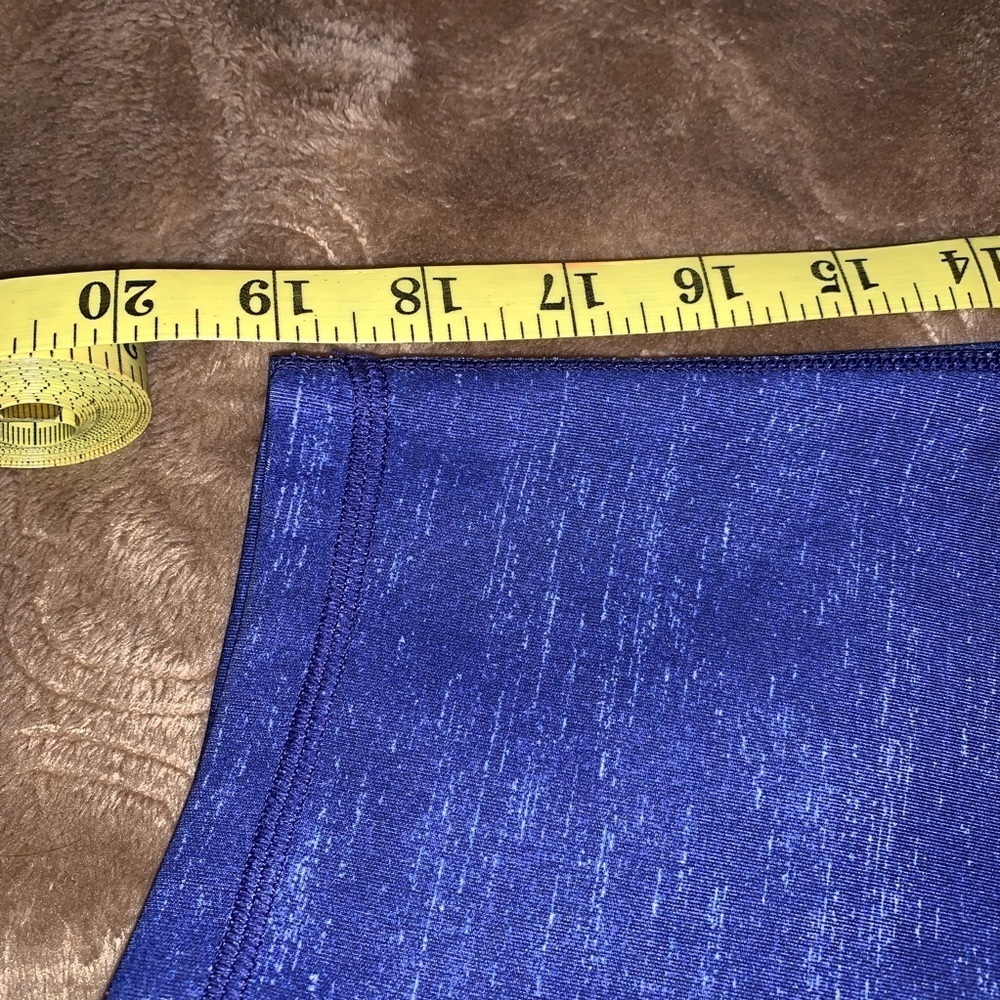 Adidas blue climalite capri leggings, Small - Picture 5 of 5